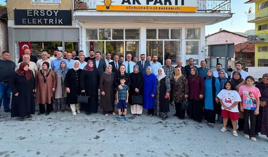 Başkanlardan Milletvekili Ahlatcı’ya Hizmet Teşekkürü