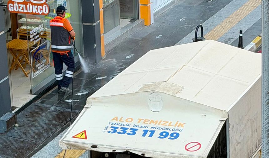 Kaldırım Temizliği Takdir Gördü