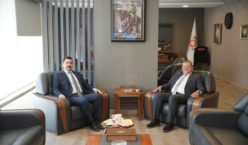 Ağır Ceza Reisi Kurt’tan TSO Başkanı Başaranhıncal’a İade-i Ziyaret