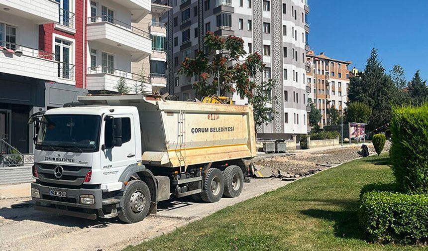 Çorum Şantiyeye Döndü