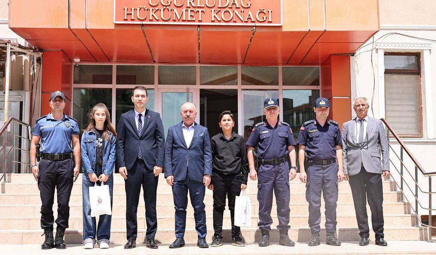Vali Çalgan'dan Uğurludağ Kaymakamlığı'na Ziyaret