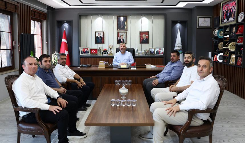 Başhekim Gömeç, Başkan Gelgör’ü ziyaret etti