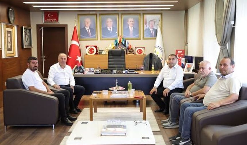 Kızılırmak Belediye Başkanı Şentürk’ten Başkan Arslan’a Ziyaret