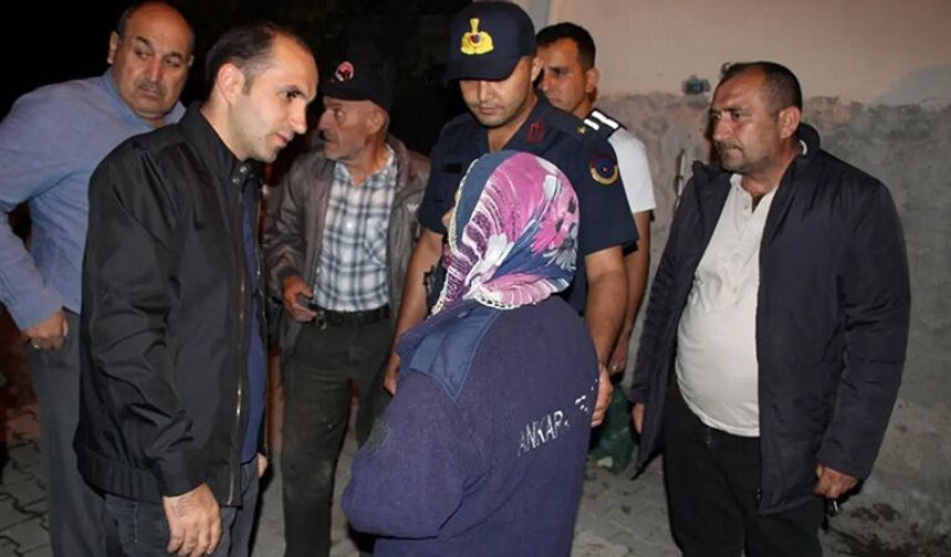 Kaymakam Polat, Yangınzede Aileleri Ziyaret Etti