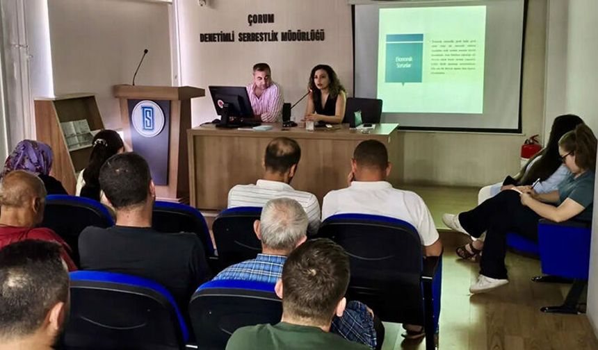 Hükümlülere Tek Ebeveynli Aileler Konulu Eğitim