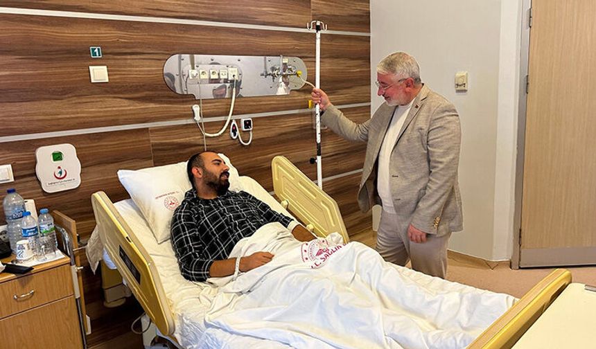 AK Parti Gençlik Kolları Başkanı Hastanelik Oldu