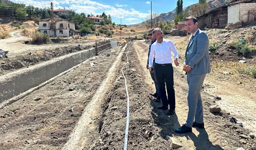 Kaymakam Düzgün Kızağlı Köyü’nde Hizmetleri Değerlendirdi