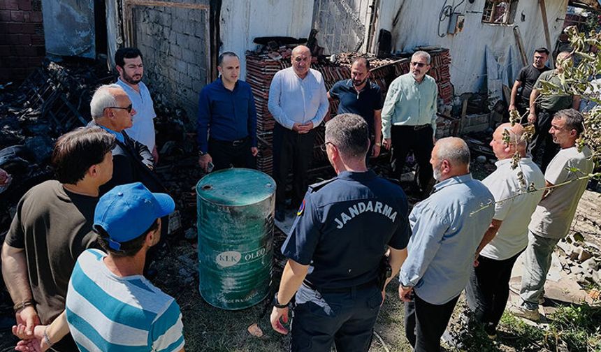 İl Genel Meclisi’nden Kuzköy’e Geçmiş Olsun Ziyareti