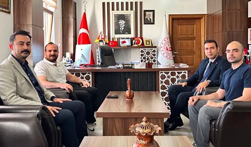 Bayat Adliyesi’nden Kaymakam Düzgün’e Ziyaret