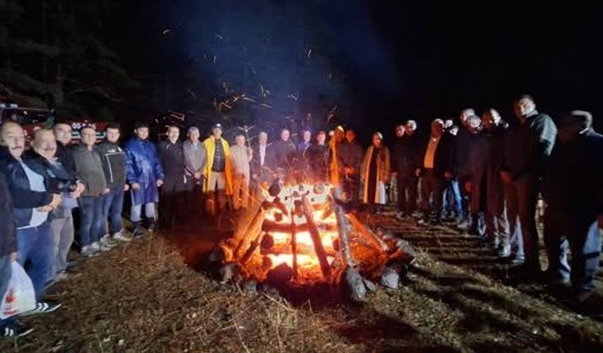 Protokol Yalak Yaylası’nda Kampa Katıldı