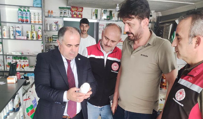 Bayilerde Bitki Koruma Ürünleri Denetlendi