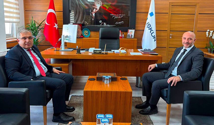 Başkan Ünlü’den Saraçoğlu’na hayırlı Olsun Ziyareti