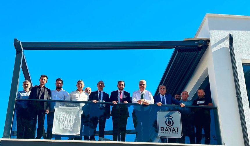 Milletvekili Ahlatcı’dan Başkan Ünlü’ye Kadınlar Lokali Teşekkürü