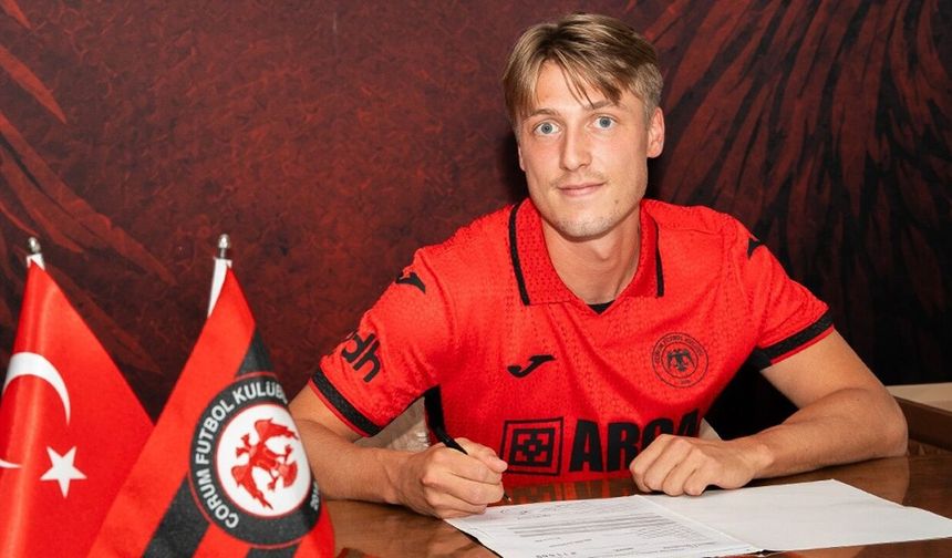 Çorum FK, Norveçli Futbolcu Markus Karlsbakk'ı Renklerine Bağladı