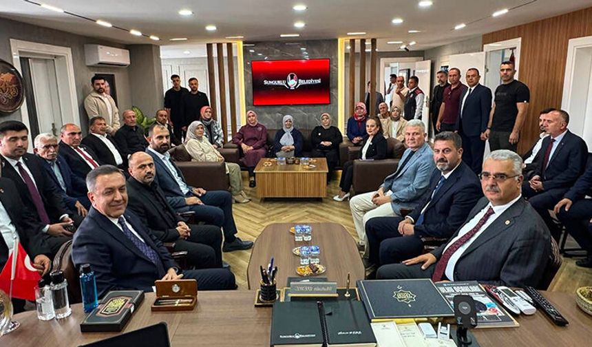 Yusuf Ahlatcı, Muhsin Dere’yi Ziyaret Etti