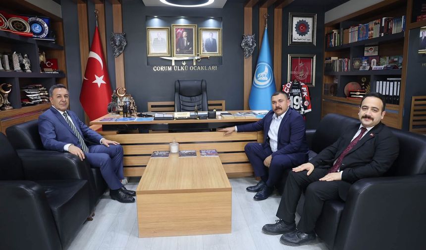Başkan Dere, Ülkü Ocaklarını Ziyaret Etti