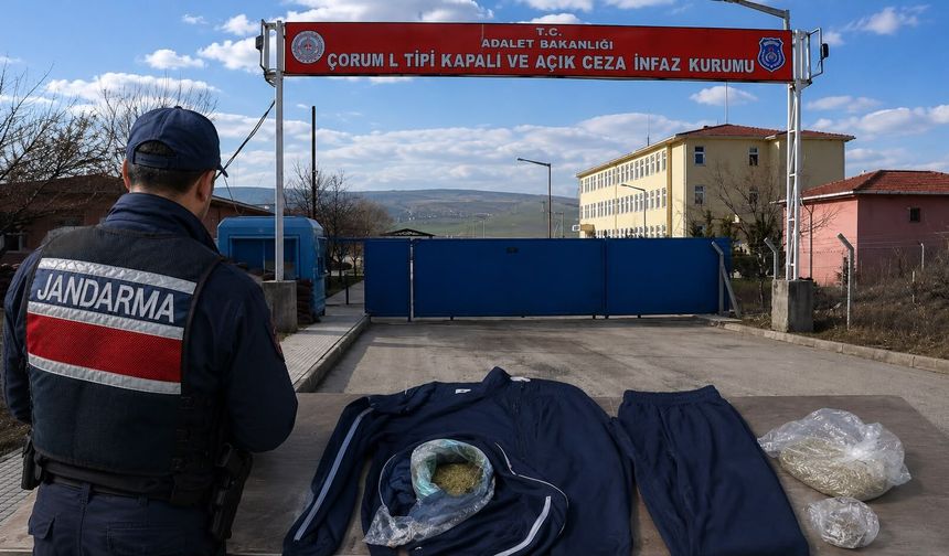 Cezaevine Madde Sokmak İsteyen İki Kişiyi Jandarma Yakaladı