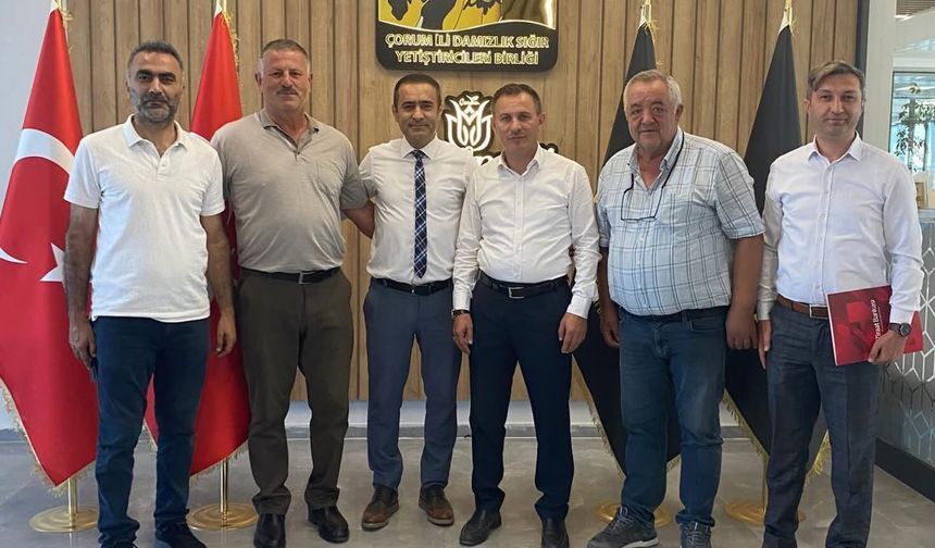 Ziraat Bankası’ndan Süt Birliğine Ziyaret