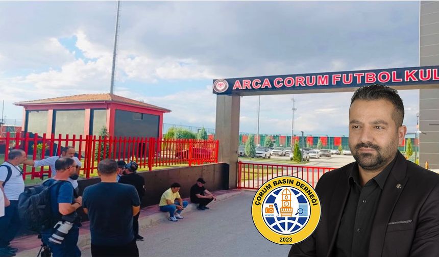 Çorum Basın Derneği’nden Çorum FK’ya Tepki: “Sorunlar Yan Yattı, Çamura Battı İle Çözülmez”