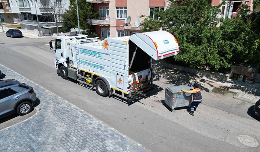 Çorum’da Sinekle Mücadele Devam Ediyor