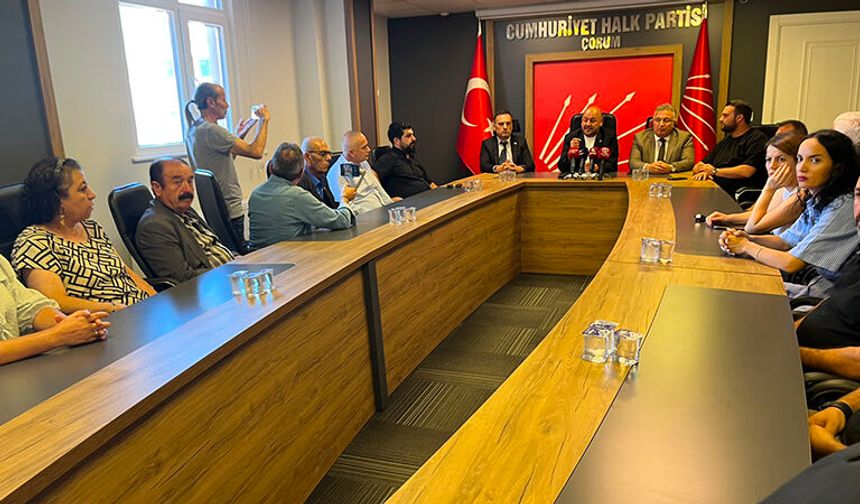 CHP’nin Çorum’da Yeni İl Ve Merkez İlçe Yönetim Kurulu Üyeleri Belli Oldu
