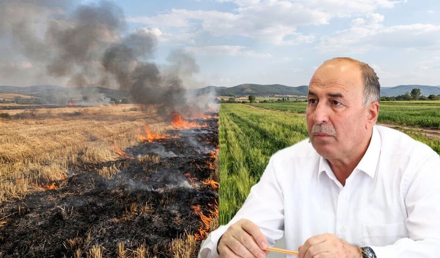 Başkan Arslan Anız Yangınlarına Karşı Uyardı