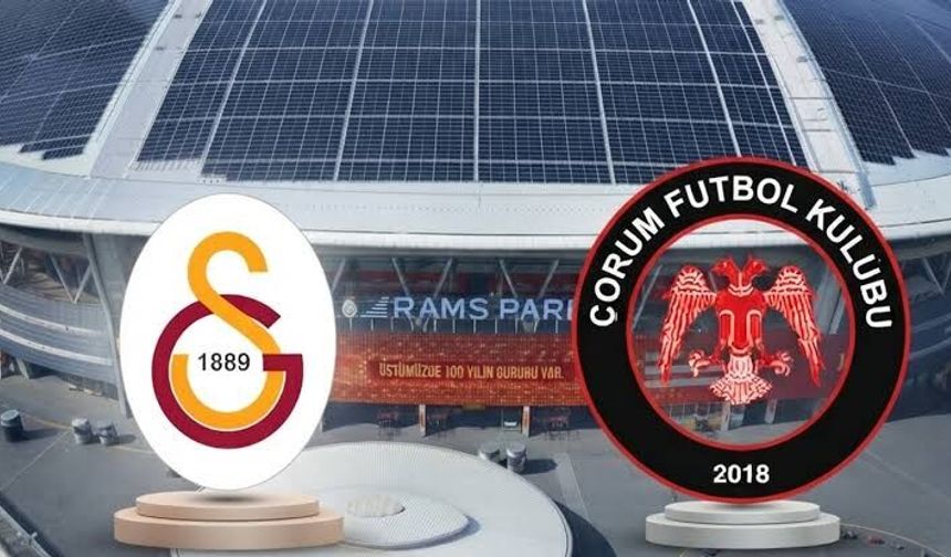 Çorum FK Galatasaray Maçı Bilet Fiyatı Belli Oldu!