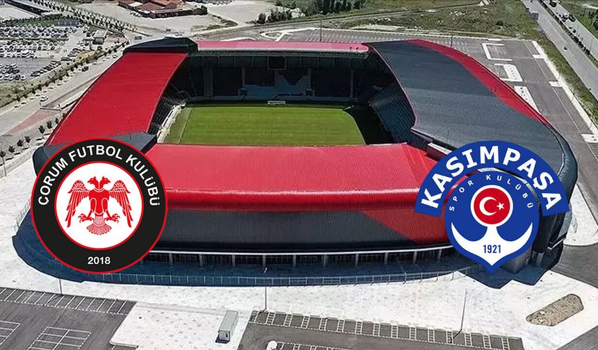 Çorum FK, Kasımpaşa Karşısında Seyircisiz Oynayacak