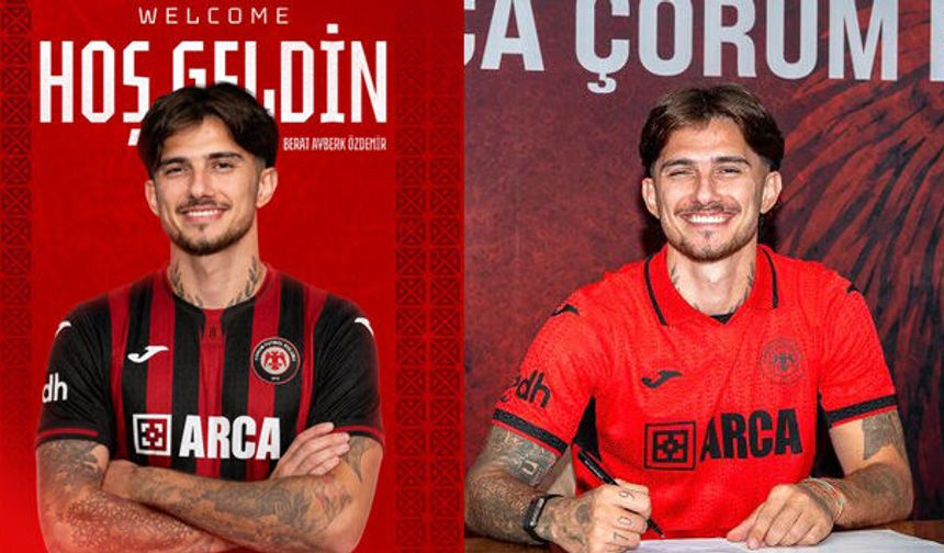 Arca Çorum FK, Berat Ayberk Özdemir’i De Renklerine Kattı
