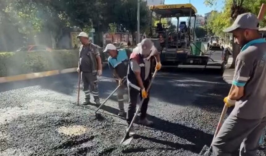 Bahabey Caddesi Yenileniyor