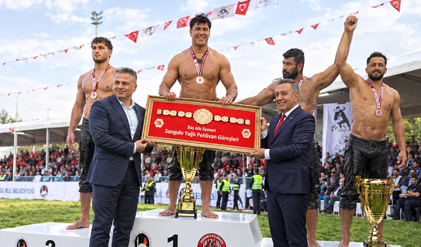 Başaltıda şampiyon Eren Kalkan