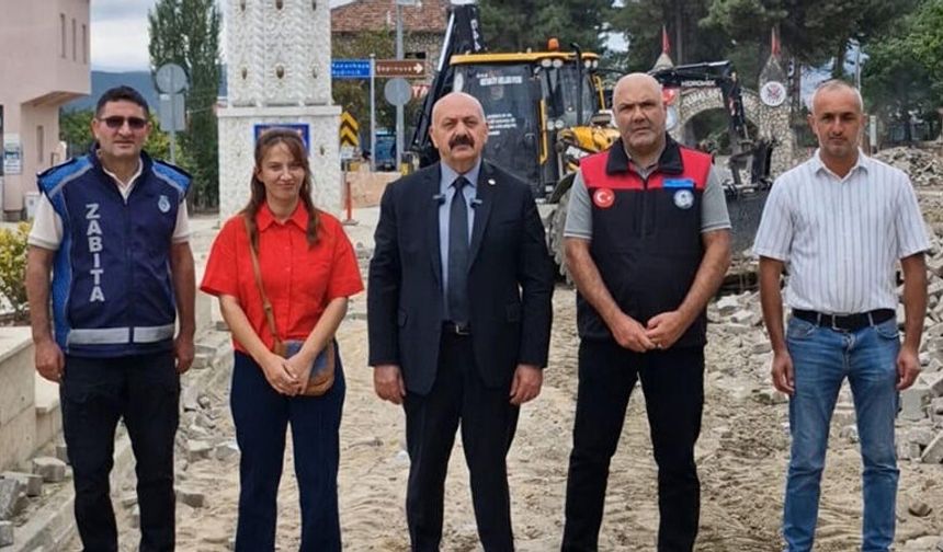 Ortaköy’de Büyük Değişim Başladı: Cumhuriyet Meydanı Ve İlçe Geneli Şantiyeye Dönüştü