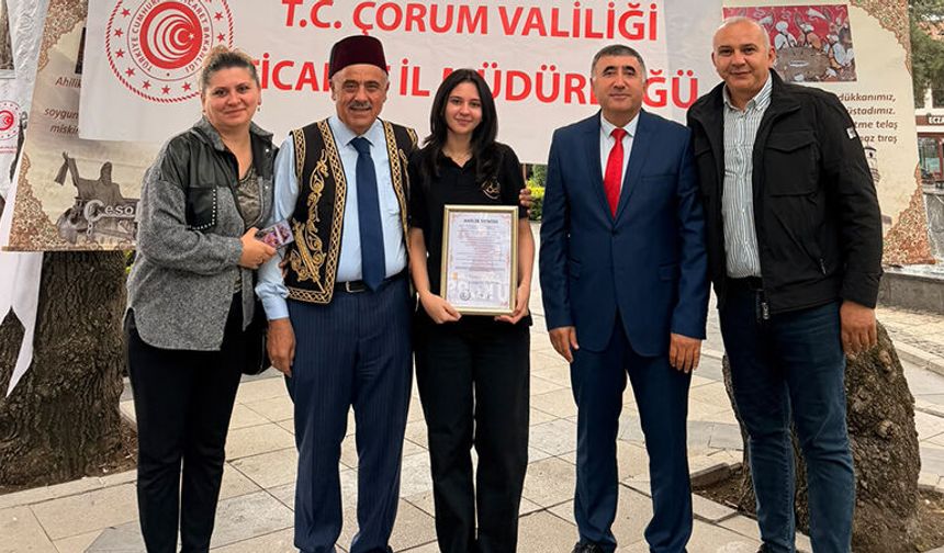 Okulunun Ve Ailesinin Gururu Oldu