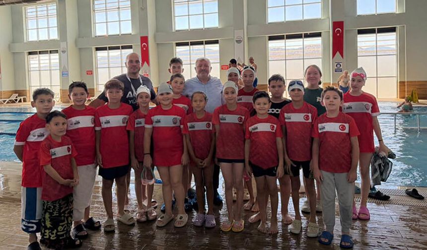 Başkan Gelgör Minik Sporculara Başarılar Diledi