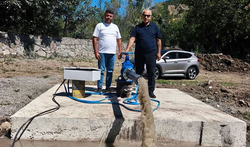 İskilip’te 4. Su Kuyusu Devrede