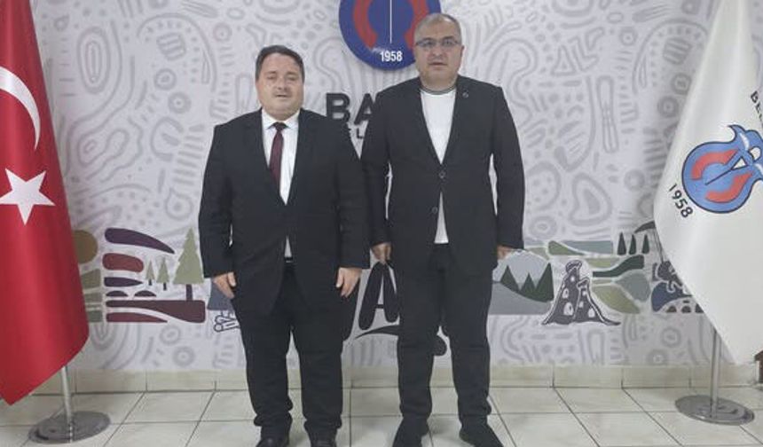 Bayat Milli Eğitim Müdürü Fırat, Başkan Ünlü’yü Ziyaret Etti