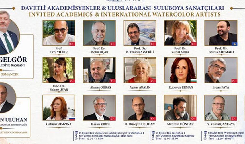 Tarihin Renkleri Suluboyada Buluşuyor