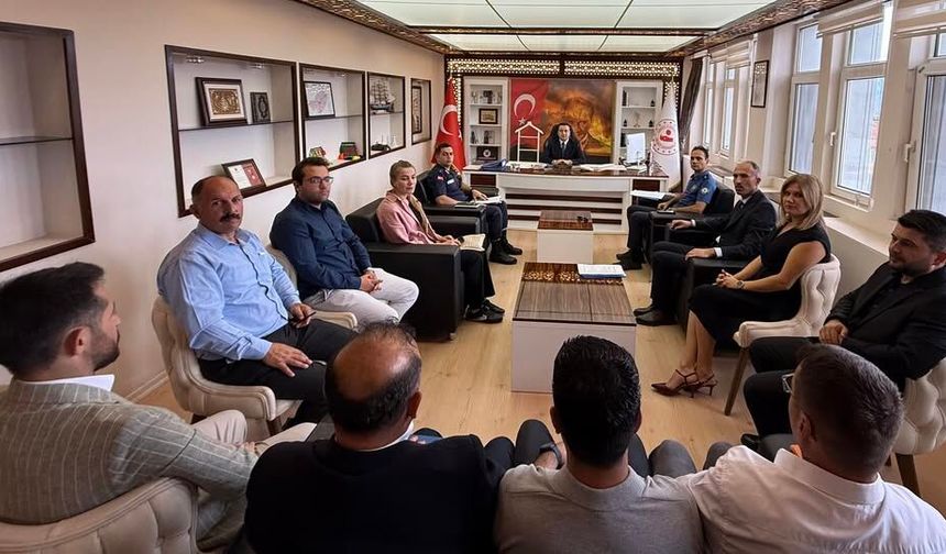 Ortaköy’de Okul Güvenliği Toplantısı Yapıldı