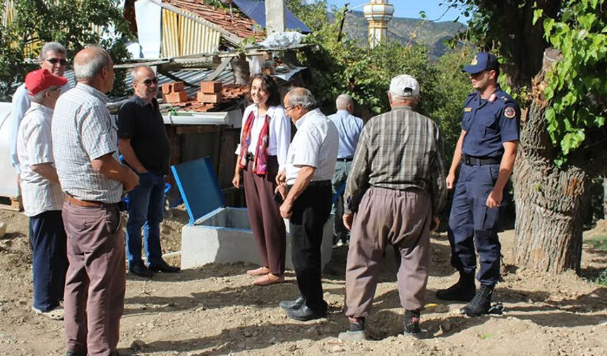 Kaymakam Yeniköy’deki İçmesuyu Çalışmalarını İnceledi