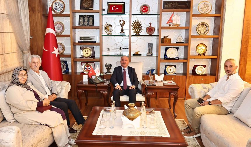 Vali Çalgan’a Amasya Üniversitesi’nden Nezaket Ziyareti