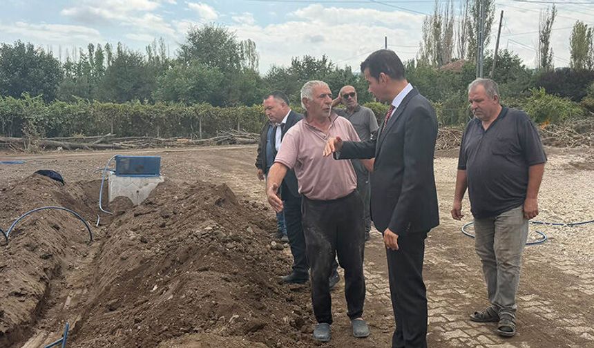 Kaymakam Köksal Alt Yapı Ve İçme Suyu Çalışmalarını İnceledi