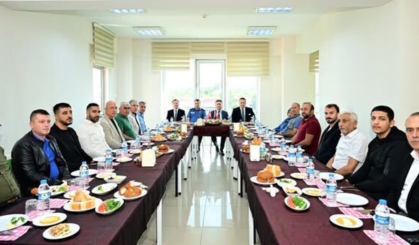 Emniyet Müdürü Pehlivan Gazilerle Bir Araya Geldi