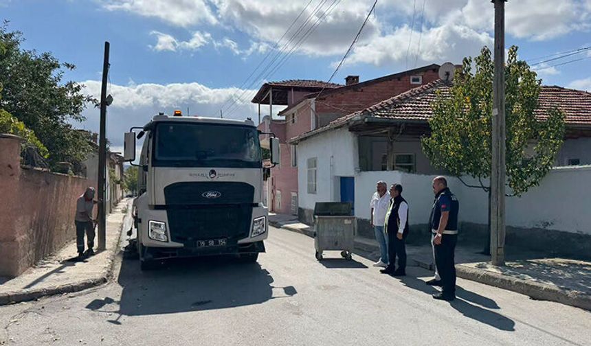 Sungurlu’da Temizlik Çalışmaları Devam Ediyor