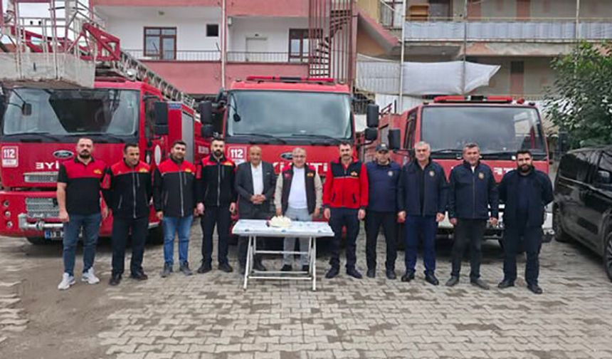 Başkan Ünlü İtfaiyeciler Haftası'nı kutladı
