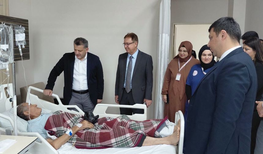 Kargı Ahmet Hamdi Akpınar İlçe Devlet Hastanesi Yerinde Ziyaret Edildi