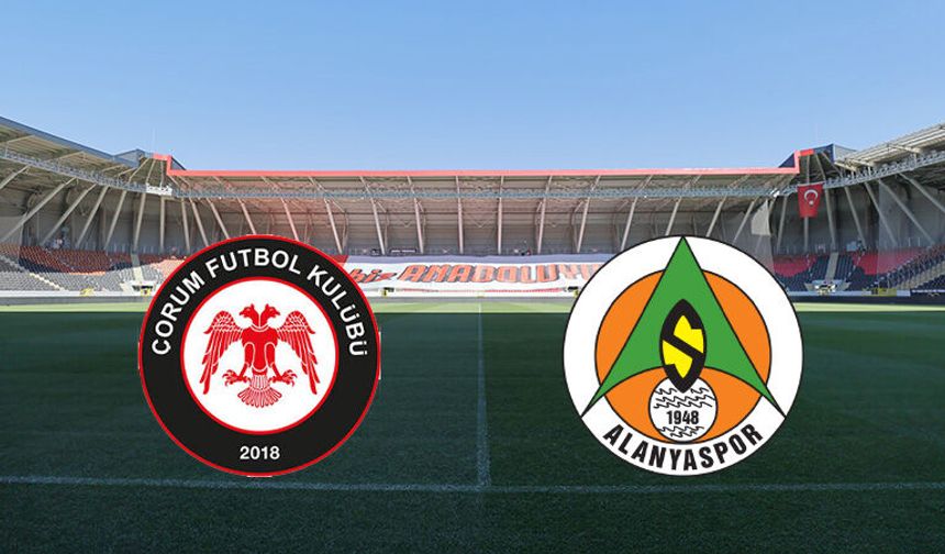 Arca Çorum FK-Alanyaspor Maç Biletleri Satışa Sunuldu