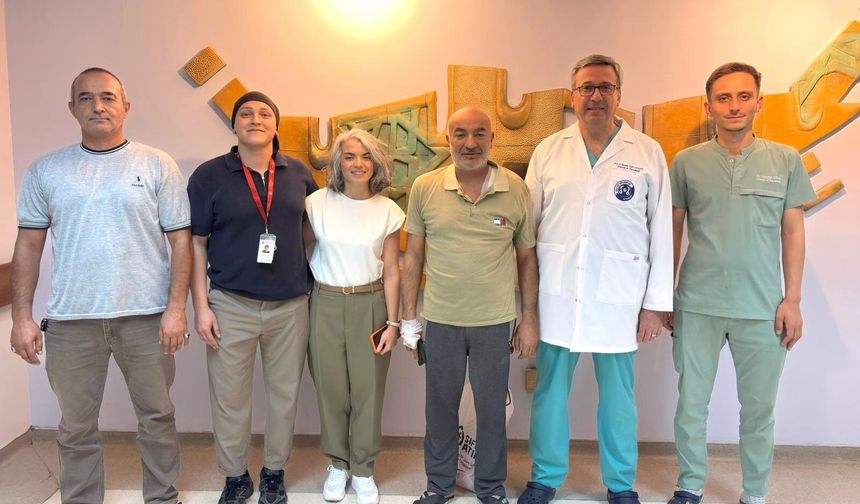 Çorumlu Hasta Erciyes Üniversitesi’nde Şifa Buldu