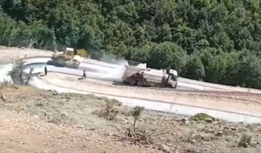 Karalargüney Köyü Yolu Asfaltlandı