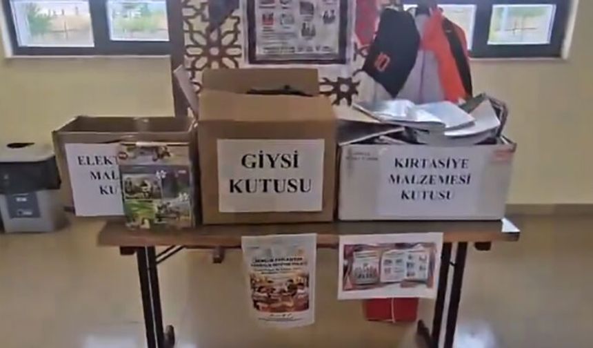 Yurt Öğrencilerinden Anlamlı Yardımlaşma