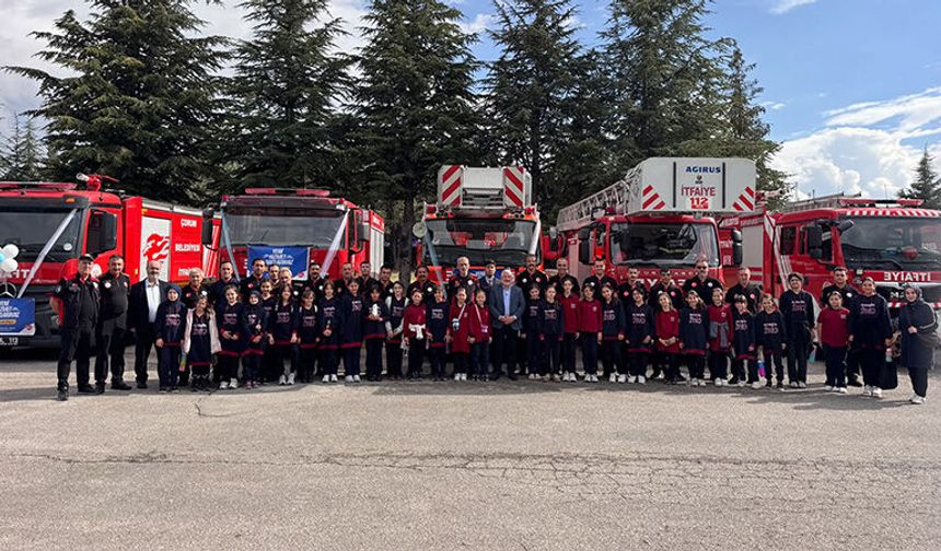Başkan Aşgın’dan Çorum İtfaiyesine 101. Yıl ziyareti